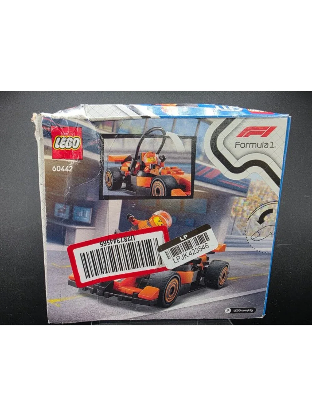 LEGO City F1 Driver McLaren Race Car 60442 86 Pieces Set